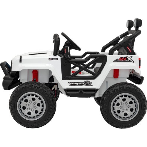 Elektromobilis OFF ROAD Speed baltas