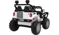 Elektromobilis OFF ROAD Speed baltas