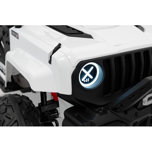 Elektromobilis OFF ROAD Speed baltas