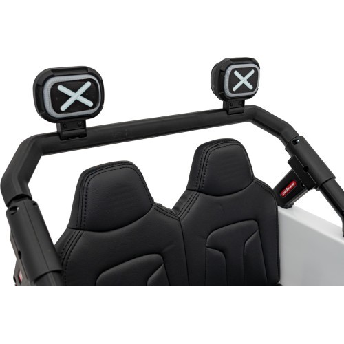 Elektromobilis OFF ROAD Speed baltas