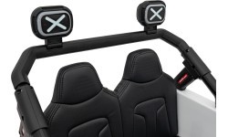 Elektromobilis OFF ROAD Speed baltas
