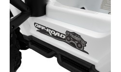 OFF ROAD Speed vehicle White
