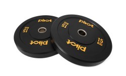 Pivot Fitness Pro Training Bumper Plates 15 kg Set