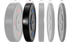 Pivot Fitness Pro Training Bumper Plates 20 kg svarių komplektas