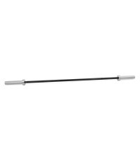 Olimpinis grifas Pivot Fitness Pro Training 180 cm, juodas