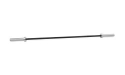 Olimpinis grifas Pivot Fitness Pro Training 180 cm, juodas
