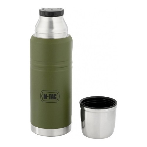 M-Tac nerūdijančio plieno termosas 750 ml, alyvuogių žalia