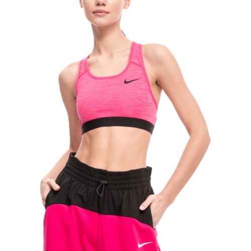 Nike Sportinė Liemenėlė Swoosh Band Bra Non Pad Pink BV3900 616