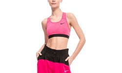 Nike Sportinė Liemenėlė Swoosh Band Bra Non Pad Pink BV3900 616