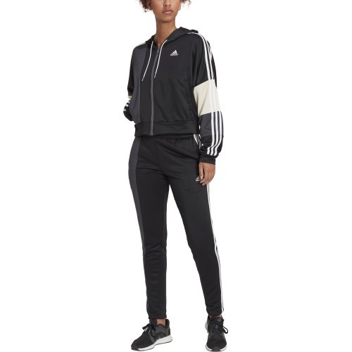 Женский спортивный костюм Adidas W Bold Block Ts Black HK0462