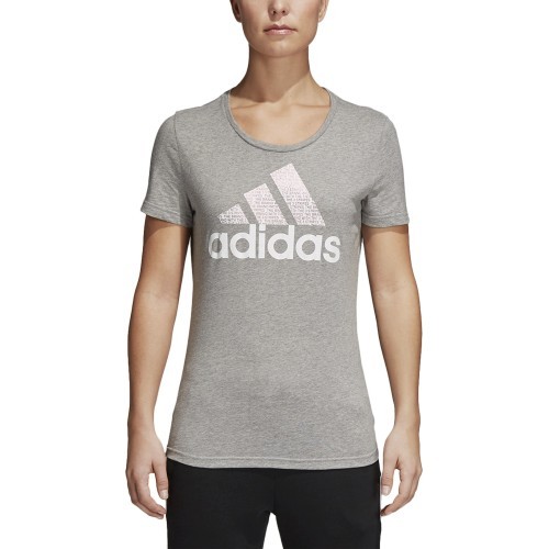 Adidas Foil Text Bos Blouse Grey CV4565