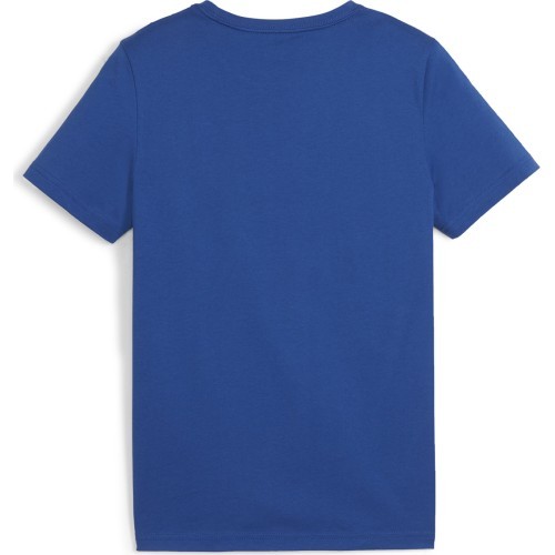 Подростковая футболка Puma Ess+ 2 Col Logo Tee, синяя 586985 21