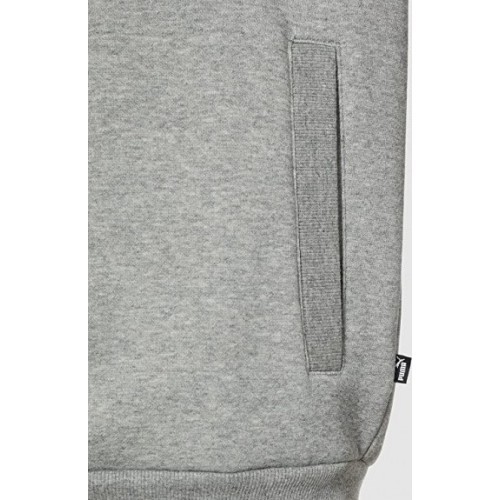 Puma Clean Sweat Suit Men's Tracksuit Grey Black 585841 03