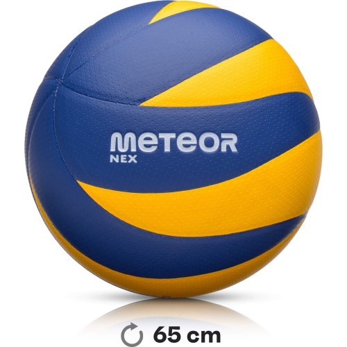 Волейбольный мяч Meteor Nex жёлто-синий