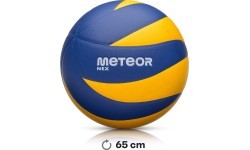 Tinklinio kamuolys Meteor Nex geltonas/mėlynas