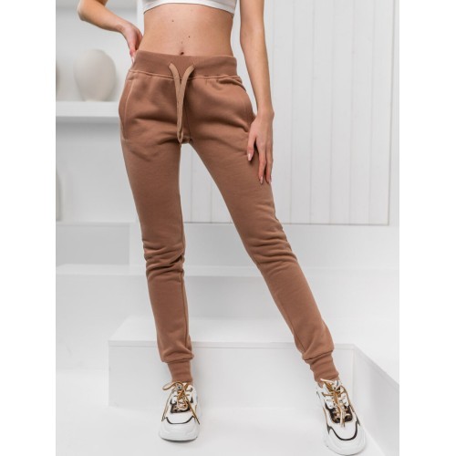 J.Style Sportinės Kelnės Moterims Fleece Brown 68CK01-157