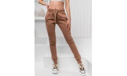 J.Style Sportinės Kelnės Moterims Fleece Brown 68CK01-157