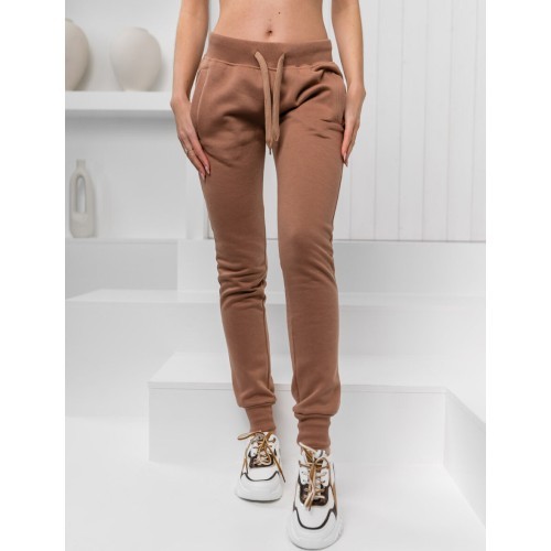 J.Style Sportinės Kelnės Moterims Fleece Brown 68CK01-157