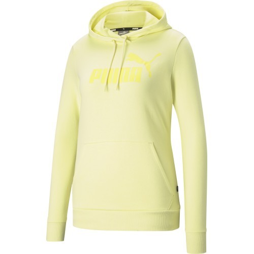 Женская толстовка Puma Ess Logo Hoodie, желтая 586797 40