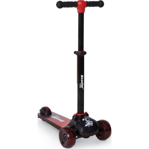 Детский самокат Beaster Kids BS604, красный, для детей от 3 лет