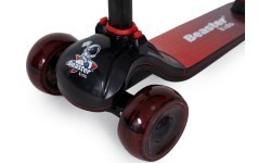 Детский самокат Beaster Kids BS604, красный, для детей от 3 лет