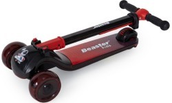 Детский самокат Beaster Kids BS604, красный, для детей от 3 лет