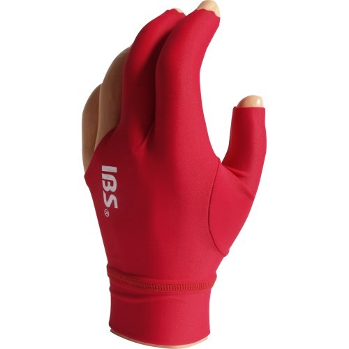 Biliardo pirštinė IBS Pro bright red 1-size