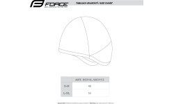 FORCE Freeze Winter Balaclava (Black) L-XL