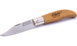 Складной нож с брелоком и чехлом MAM Iberica 2001, самшит, 4,5 см