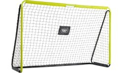 Vaikiški futbolo vartai EXIT Tempo Steel 240x160 cm, žali/juodi