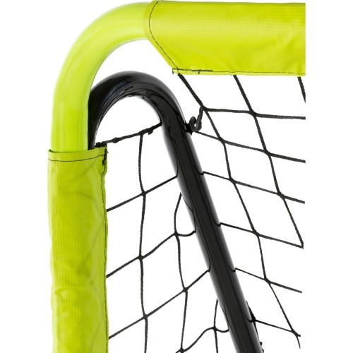 Vaikiški futbolo vartai EXIT Tempo Steel 240x160 cm, žali/juodi