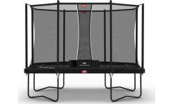 Батут BERG Ultim Favorit Regular 330, чёрный + защитная сетка Comfort