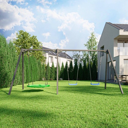 3 padėčių sūpynės ant guolių (stovas) PREMIUM MO-014 - Marbo Sport