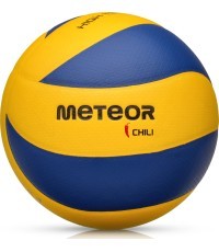 Волейбольный мяч Meteor Chili PU, размер 5, желтый/синий