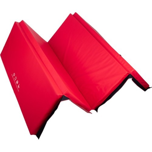 Sulankstomas gimnastikos kilimėlis inSPORTline Quad fold 200 x 120 x 5 cm - Juoda