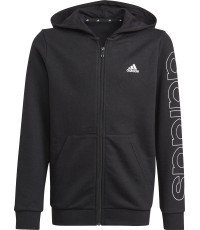 Adidas B Lin FZ Hoodie Boys' Sweatshirt Black GN4041