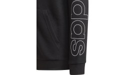 Adidas Džemperis Berniukams B Lin Fz Hoodie Black GN4041