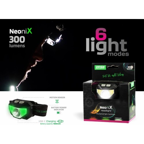 ZFISH Headlamp Neonix