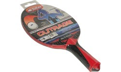 Buffalo Outrage outdoor table tennis bat red