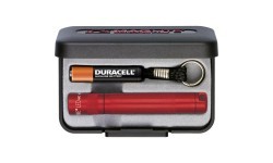 Žibintuvėlis Maglite Solitaire LED, raudonas
