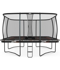 Батут BERG Sports Ultim Pro Bouncer Regular 5x5 с защитной сеткой XL