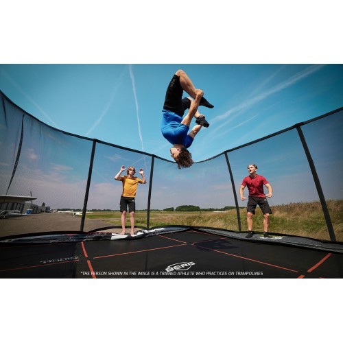 BERG Sports Ultim Pro Bouncer Regular 5x5 su apsauginiu tinklu XL