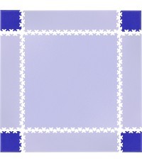 Уголки для коврика inSPORTline Simple, синие – 4 шт.