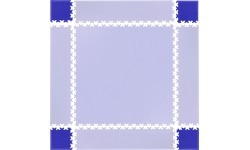 Corner Pieces for Puzzle Mat inSPORTline Simple Blue – 4 Pcs.