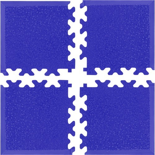 Corner Pieces for Puzzle Mat inSPORTline Simple Blue – 4 Pcs.