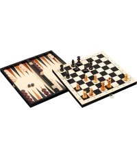 Backgammon, Chess, Checkers Set Philos 41x20.5