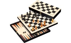 Backgammon, Chess, Checkers Set Philos 41x20.5