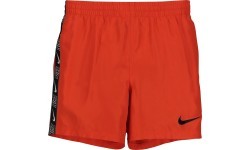 Шорты для плавания Nike для мальчиков Nk B Lgo Tape 4'' Volley Short красные NESSD794 614