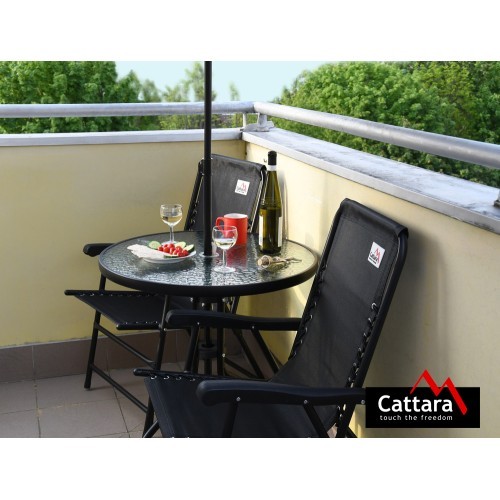 Складной зонт Cattara Terst 180 см, серый