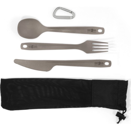 Origin Outdoors Cutlery Set 'Titanium'